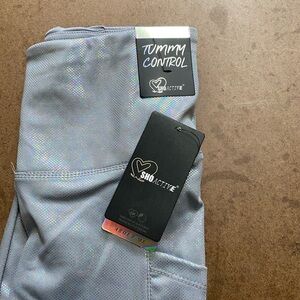 Shoactive Gray Tummy Control Leggings